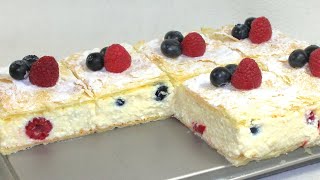 So einfach gehts Leckerer Kuchen mit frischem Obst und cremiger QuarkFüllung [upl. by Carina]