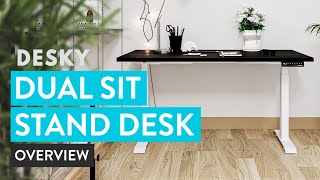 👆Best Standing Desk 2023  Buying guide installation and review [upl. by Nehpets]