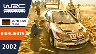 Safari Rally Kenya 2002 Day 2 WRC Highlights  Review  Results [upl. by Anale]