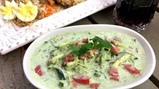 রায়তা  Raita Recipe Bangla  Raita  Raita Salad [upl. by Nannek]