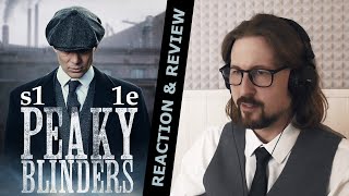 Peaky Blinders S1E1  Reaction amp Review First time watching [upl. by Hatty82]