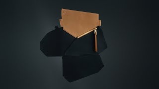 Making the LOEWE Puzzle Edge bag [upl. by Taryne]