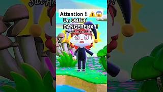 ATTENTION ⚠️ UN OBJET DANGEREUX😱 sur Animal Crossing New Horizons animalcrossing acnh shorts [upl. by Nitaf]