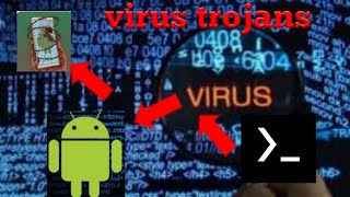 Virus Trojans via termux [upl. by Norud]