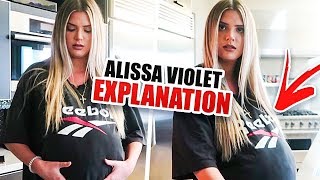 Alissa Violet is having a baby [upl. by Nreval]