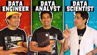 Data Engineer vs Analyst vs Scientist  What they do skills and salaries [upl. by Zel]