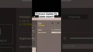 Firmware Update for DDR5 Ram [upl. by Naitsirk]