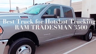 Best Truck for Hotshot Trucking 2020 RAM Tradesman 3500 [upl. by Atterbury855]