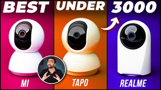 3 Best Security Camera for Home in India 2023 ⚡ MI 360 vs TPLink Tapo vs Realme 360 ⚡ In Hindi [upl. by Opportuna]