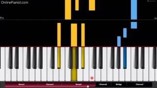 Nicky Jam  El Amante  EASY Piano Tutorial [upl. by Nomrac]