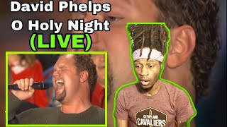 David Phelps  O Holy Night REACTION [upl. by Yffat]