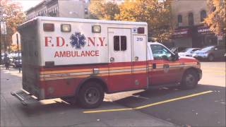 MINI OUTSIDE VISIT TO THE FDNY EMS STATION 26 IN THE MORRISANIA AREA OF THE BRONX IN NEW YORK CITY [upl. by Eicats]