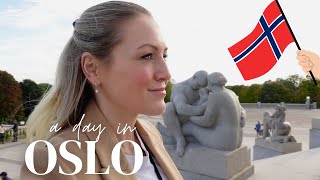 A day in Oslo Norway  Oslo travel vlog [upl. by Atteinotna]