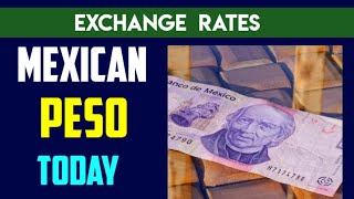 Mexican Peso Rates Today USDMXN 27 June 2024 Tipos de cambio del peso mexicano hoy [upl. by Rosemarie]