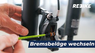 EBike Bremsbeläge wechseln leicht gemacht  Rebikecom [upl. by Willdon]