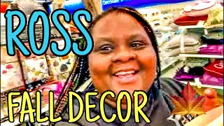 VLOG  ROSS SHOP FOR LESS FINDS  HOME DECOR  FALL 🍂 SHOP WITH ME [upl. by Darrej196]