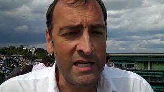 Alistair McGowan  Impressions  Wimbledon 2011  Rafael Nadal Andy Murray Boris Becker [upl. by Nilpik]