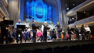 Plácido Domingo sound check de Nabucco à Paris Salle Gaveau 2024 [upl. by Joub]