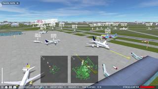 Airport Madness 3D V2 E70 ORD at Traffic Rate 10 [upl. by Comptom]