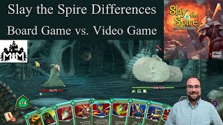 Slay the Spire Differences Between the Board Game and the Video Game [upl. by Ferren45]