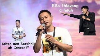 BKa Instagram ah a Live RSa thlavang a hauh Taitea nen Serchhipah Concert  EyeZawl [upl. by Chamkis]