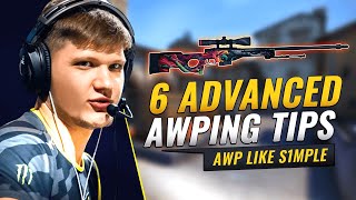 6 ADVANCED Tips To INSTANTLY AWP Like a PRO  CSGO [upl. by Dez]