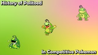 How GOOD was Politoed ACTUALLY  History of Politoed in Competitive Pokemon Gens 27 [upl. by Sihtnyc]