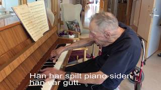 Har Parkinsons sykdom men spiller piano hver dag [upl. by Laks497]