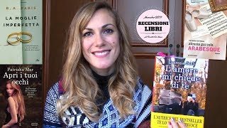 RECENSIONI LIBRI Novembre 2017 Novità  BOOKS REVIEW THE BEST  Good Reads [upl. by Nnayhs]