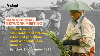 SIANI regional network meeting 2024 – Bangkok part II ⎮ SIANI [upl. by Francyne715]