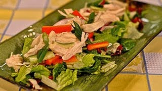 Healthy Asian Chicken Salad Recipe [upl. by Arria]