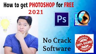 How to get Photoshop for Free in 2021  100 Safe  No Cracked Software [upl. by Zolnay]