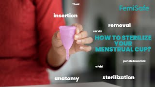 How to sterilize your Menstrual Cup [upl. by Gracye]