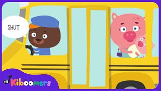 Wheels on the Bus Song  The Kiboomers Transportation Songs for Preschool [upl. by Selyn917]