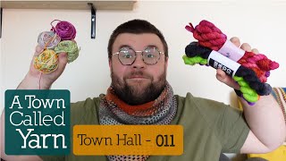 Town Hall  011  Knitting and Crochet Podcast  MKAL 2024 [upl. by Brandea]