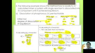 STPM Sem 1  Alevel  Chapter 6A  Chemical Equilibria  03 [upl. by Fanning141]