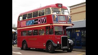 5122015 London Transport RTL453 Leyland Titan PD2 KLB648  Ensignbus Running Day  Route X55 [upl. by Ause]