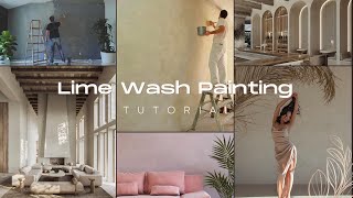 How to Apply JH Wall Paints Lime Wash Paint [upl. by Sonnnie]