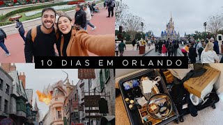 VLOG NOSSA VIAGEM PARA ORLANDO  parques looks e comprinhas [upl. by Ttcos588]