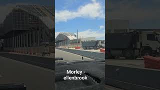 new Morley ellenbrook line being constructed [upl. by Lacim42]