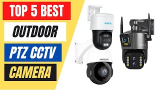 Top 5 Best Outdoor PTZ CCTV Camera Review in 2023 [upl. by Akiras855]