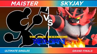 TTBR Maister Mr Game amp Watch vs Skyjay Incineroar  Grand Finals [upl. by Annahs509]