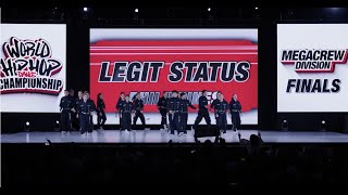 Legit Status  Philippines  MegaCrew Division Gold Medalist  2023 World Hip Hop Dance Championship [upl. by Earazed643]