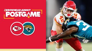 Kansas City Chiefs vs Jacksonville Jaguars live postgame reactions [upl. by Pippo]