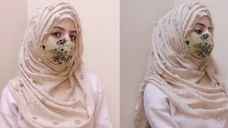 Everyday Hijab Tutorial amp How I Do My Hijab  Layered hijab Style [upl. by Darcey]