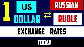 US Dollar to Russian Ruble Forex Rates Today 15 July 2024 [upl. by Ganley734]