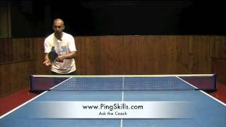 Where can I serve from in Table Tennis for singles matches [upl. by Nabatse]