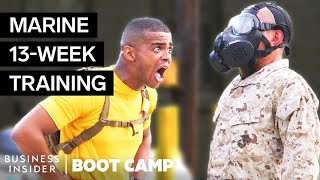 What New Marine Corps Recruits Go Through In Boot Camp  Boot Camp  Business Insider [upl. by Laurena]