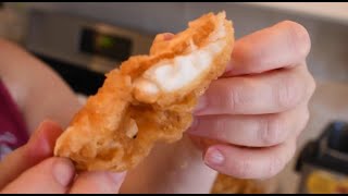 How to make light amp Crispy Fried Fish  Batter for Fish n Chips Recipe  Filmed on Caseys Birthday [upl. by Ganny681]