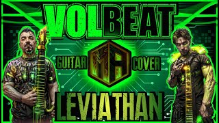 Volbeat Leviathan guitarcover volbeat fatherandson heavymetal metal [upl. by Eidnew]